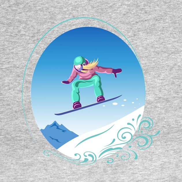 Snowboarder by Design by Arapova
